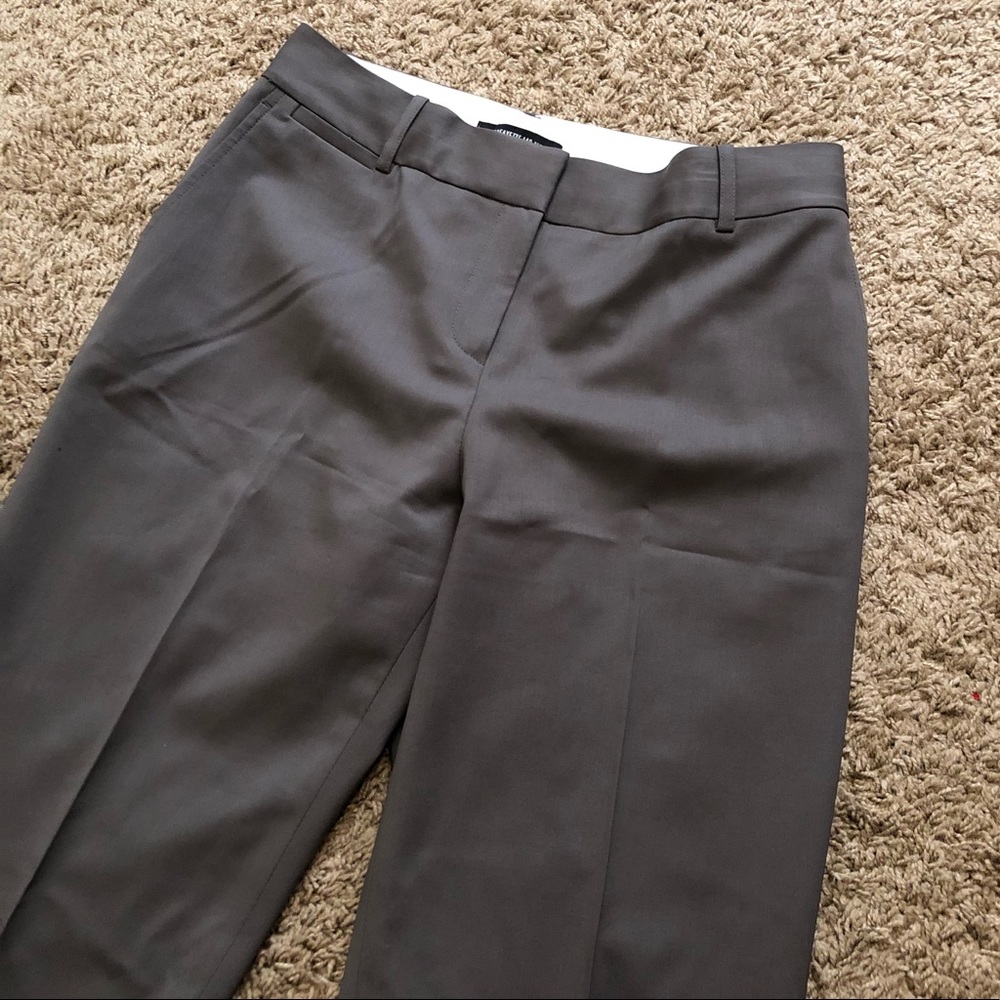 NWOT LAFAYETTE 148 Perry Wool Cuff Ankle Pants - Picture 6 of 7